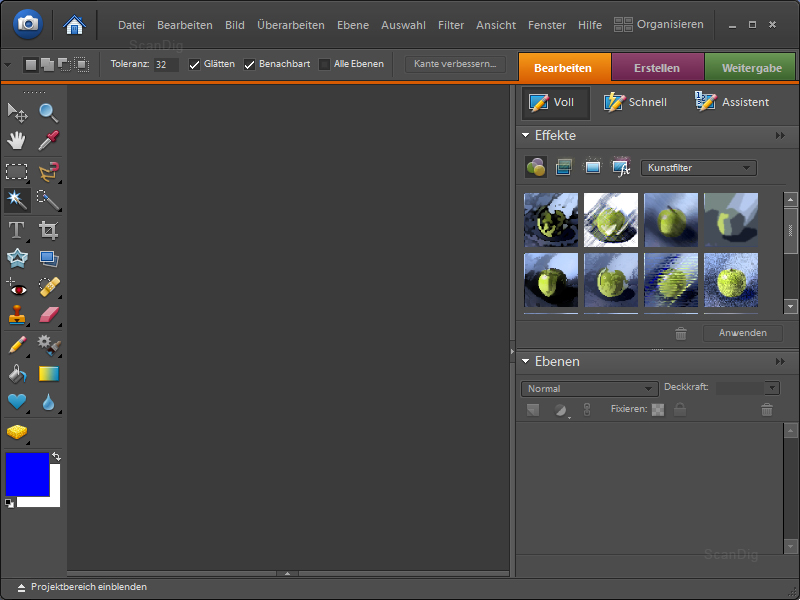 Adobe Photoshop Elements Test Review Comparison Of The Versions Concerning Features Function Scope User Interface