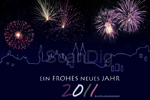 Beispiel Silvesterkarte